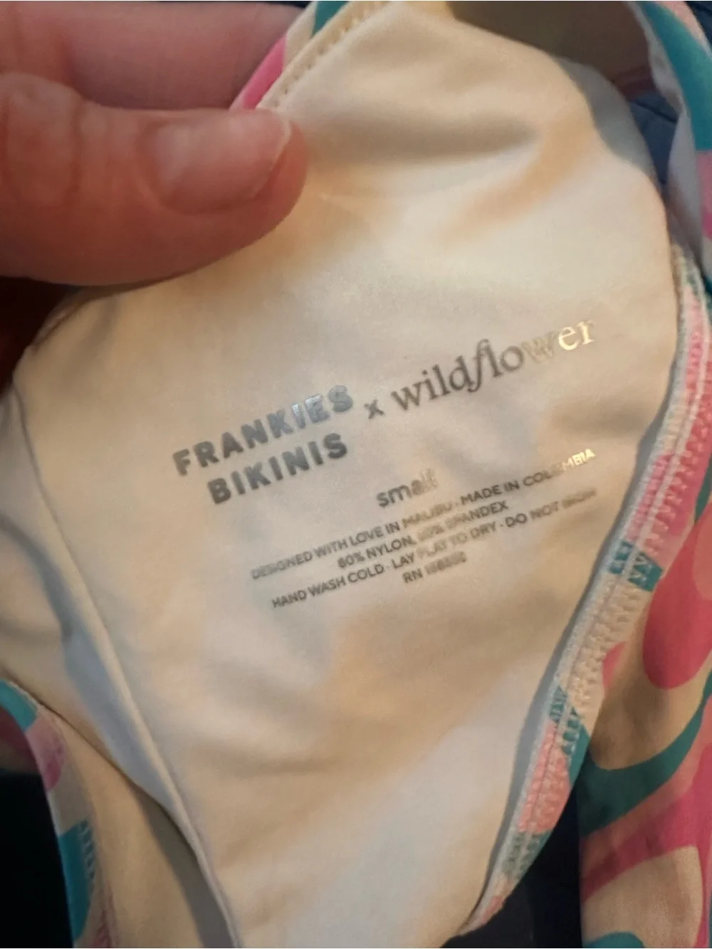 Frankie's Bikinis Multi-Color Mixed Swim Set — Green, Pink, Blue, Brown